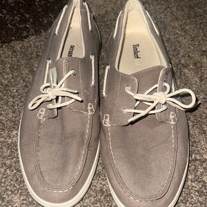 Timberland Men's Charcoal Boat Shoes